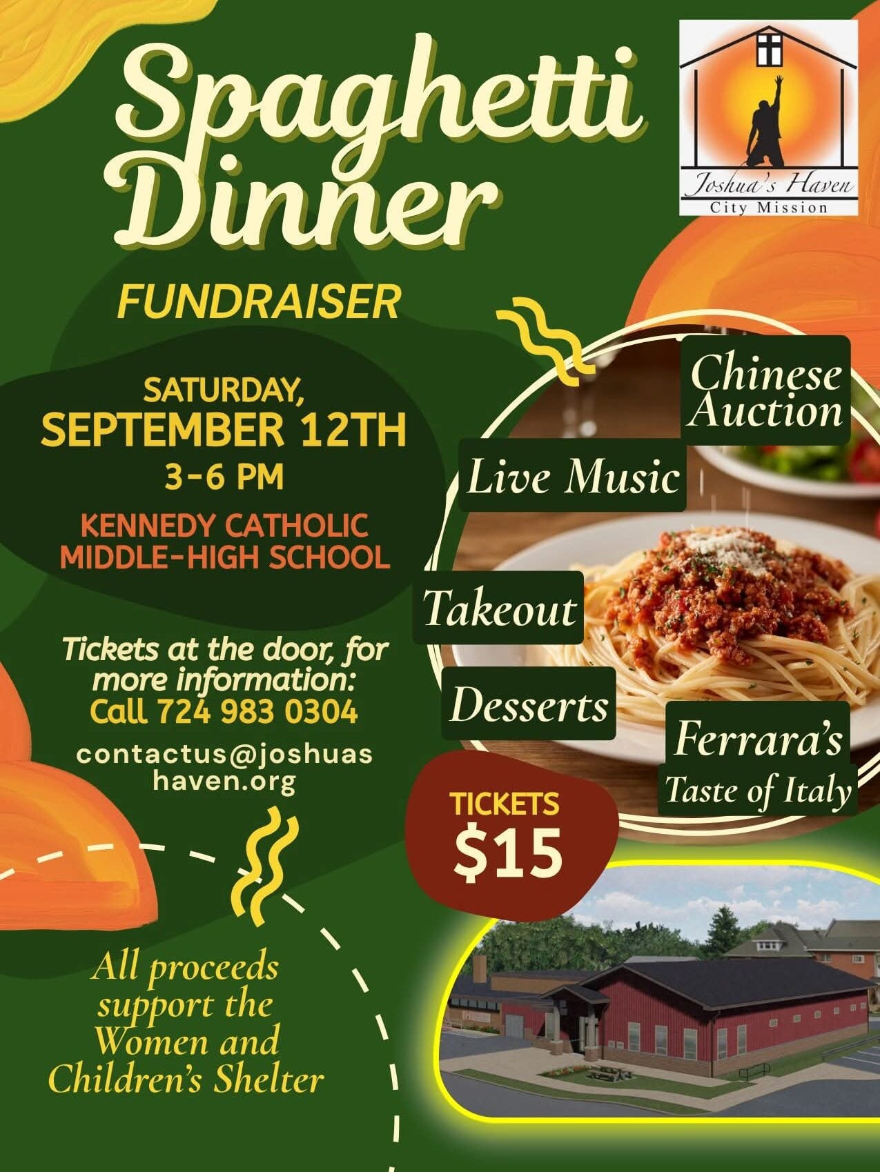 Spaghetti dinner event